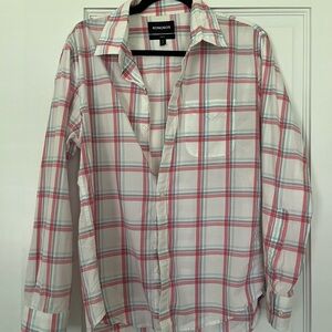 Bonobos Men's Red Plaid Shirt